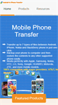 Mobile Screenshot of androidtoiphonetransfer.com